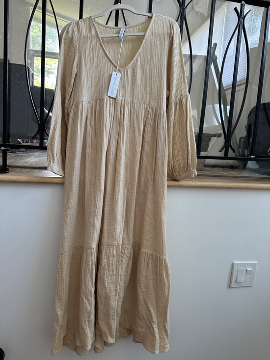 Rachel Pally Dresses & Skirts - Rachel Pally Gauze Cecelia dress in almond tan